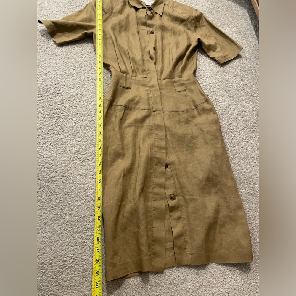 Ann Taylor Linen button down dress